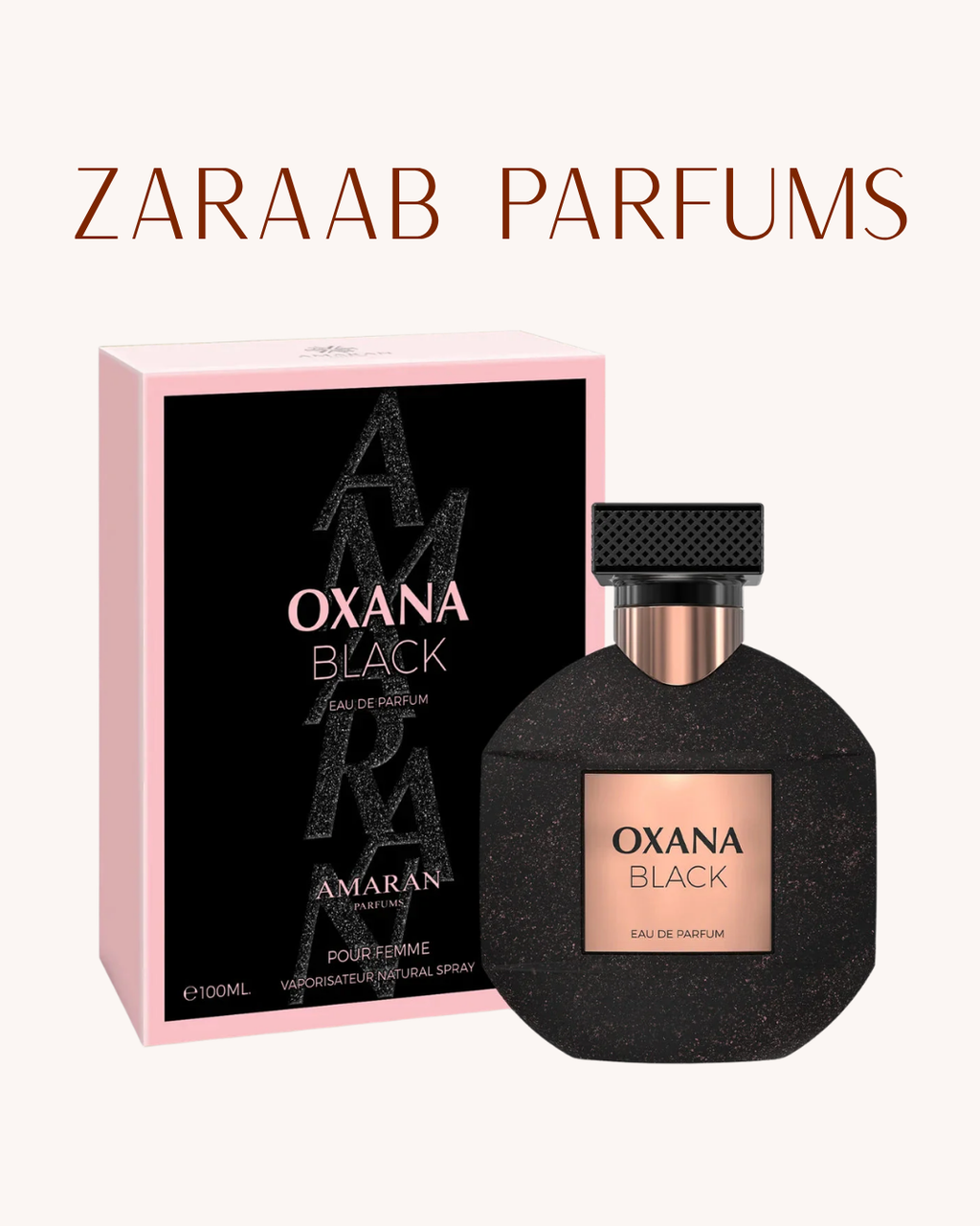 AMARAN OXANA BLACK 100 ml