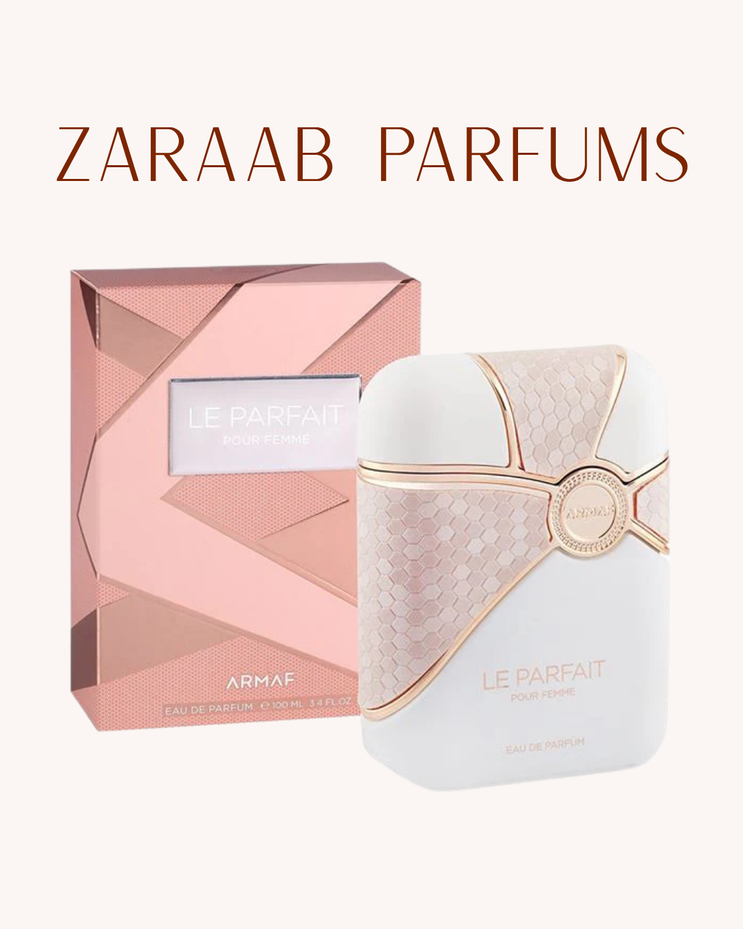ARMAF LE PARFAIT POUR FEMME 3.4 OZ