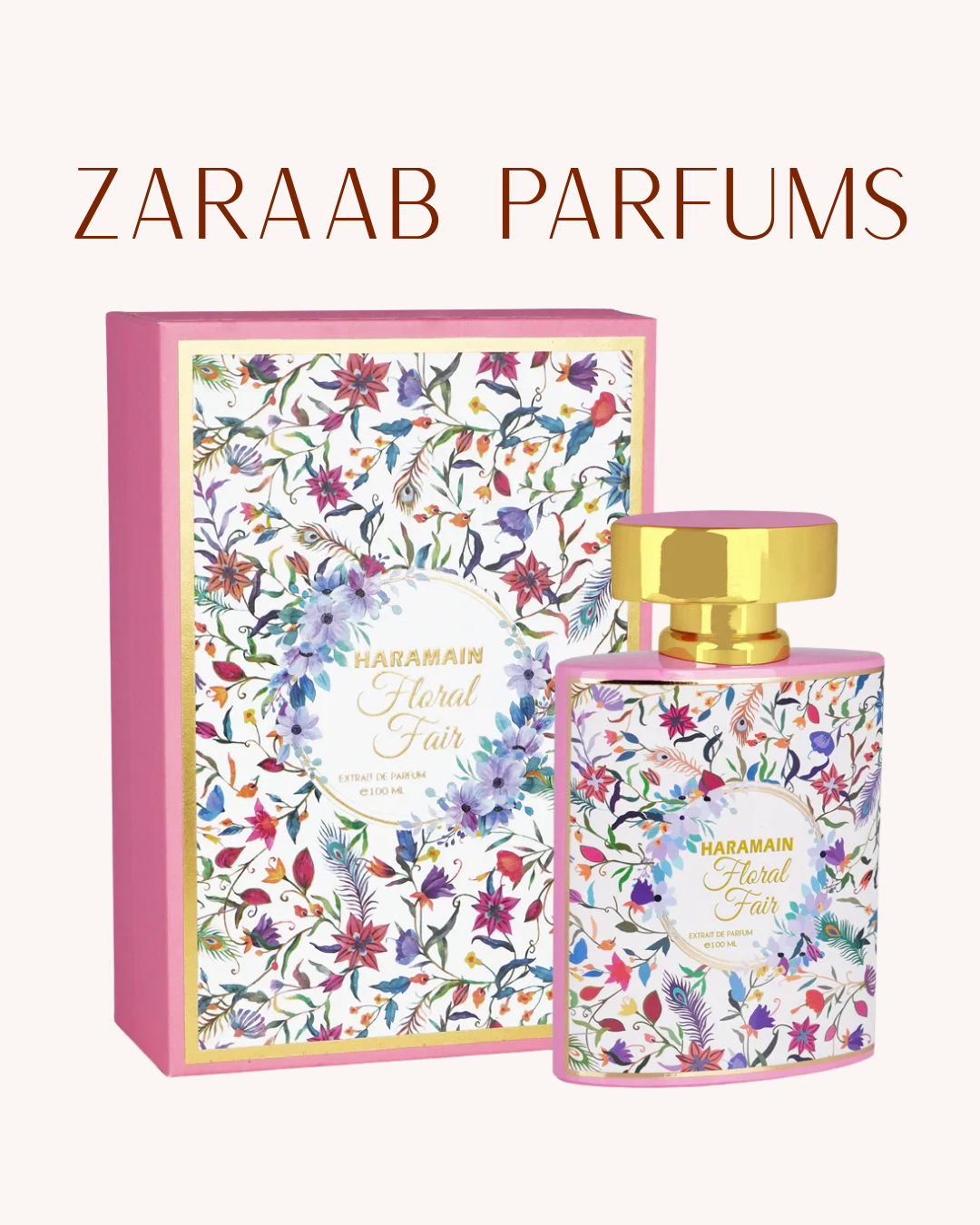 AL HARAMAIN FLORAL FAIR WOMEN 3.4 OZ EXTRAIT DE PARFUM