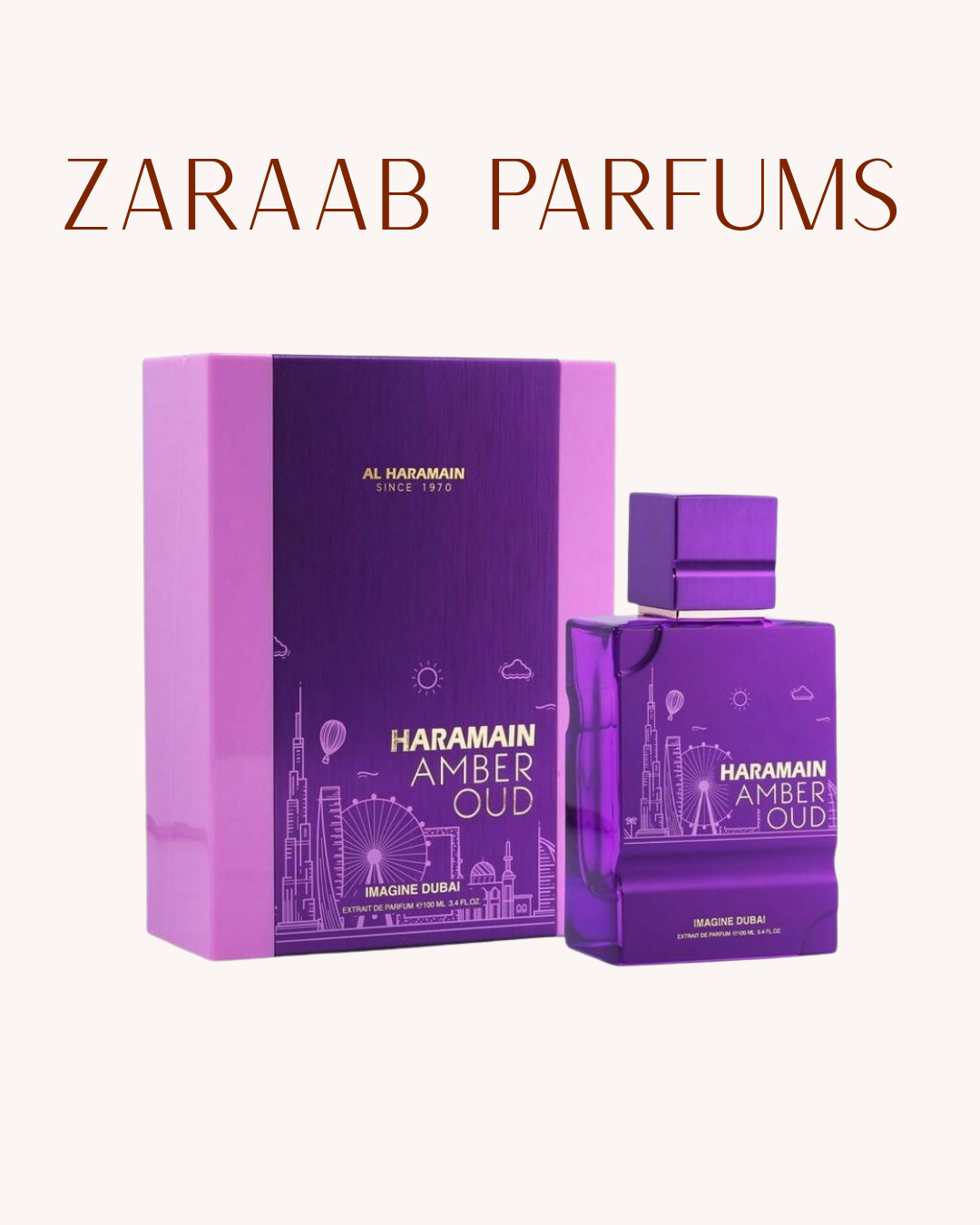 AL HARAMAIN AMBER OUD IMAGINE DUBAI 100 ml