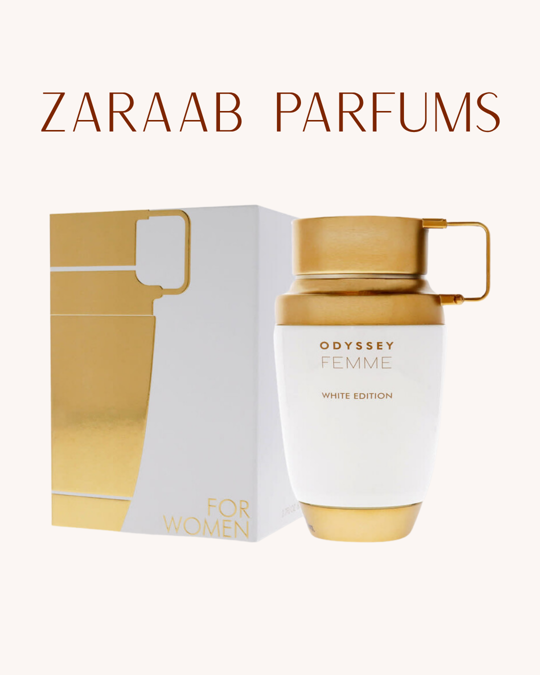 ARMAF ODYSSEY FEMME WHITE EDITION 2.7 OZ