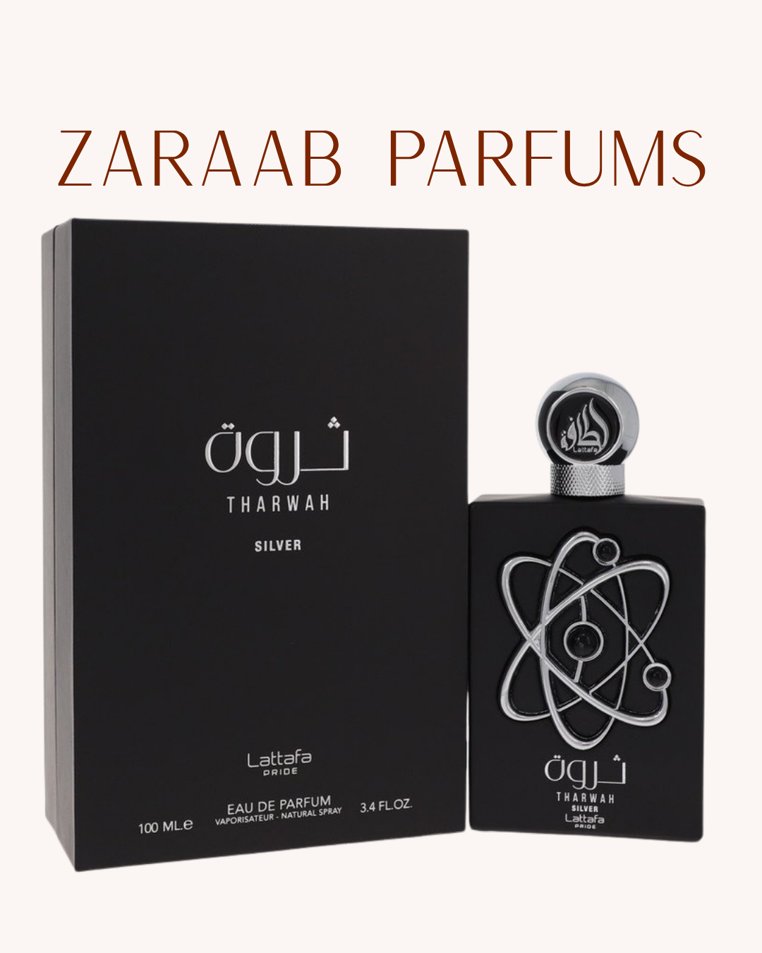 LATTAFA PRIDE THARWAH SILVER 100ML
