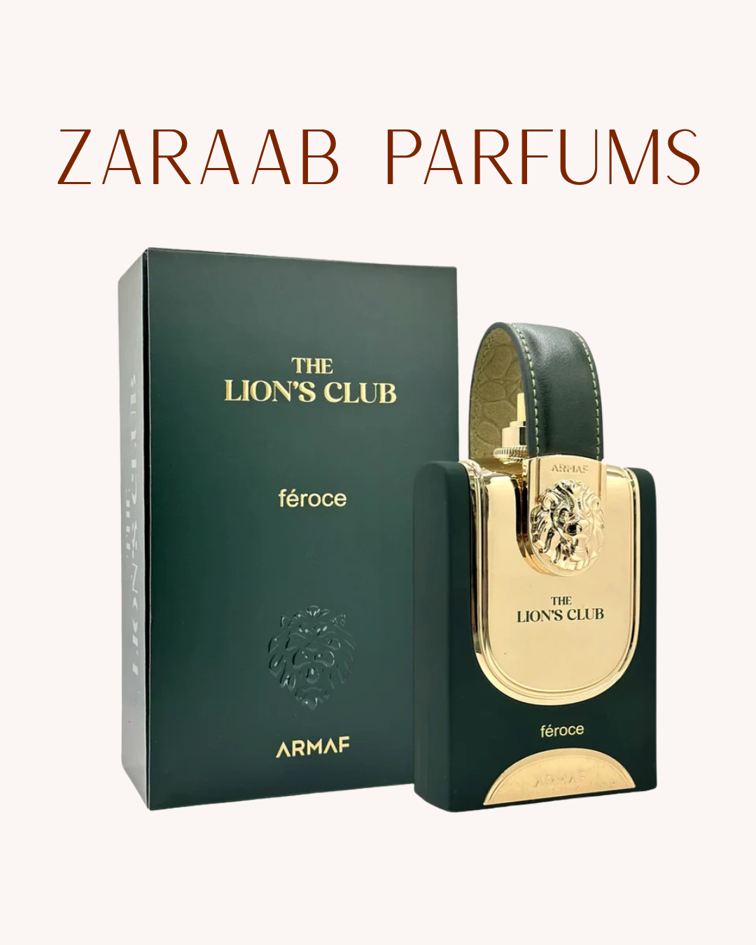ARMAF THE LIONS CLUB FEROCE 100 ML