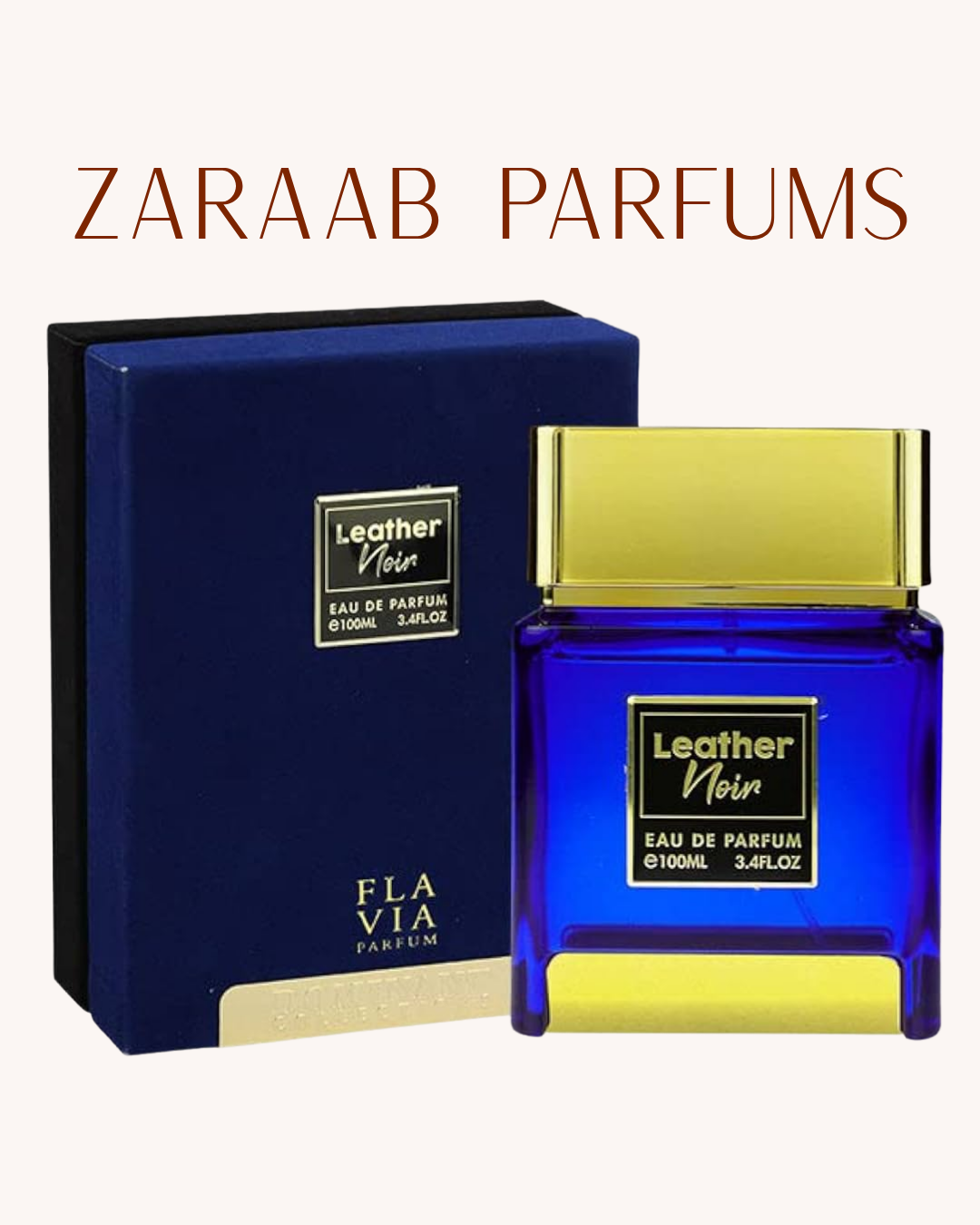 FLAVIA PARFUM LEATHER NOIR 100 ml
