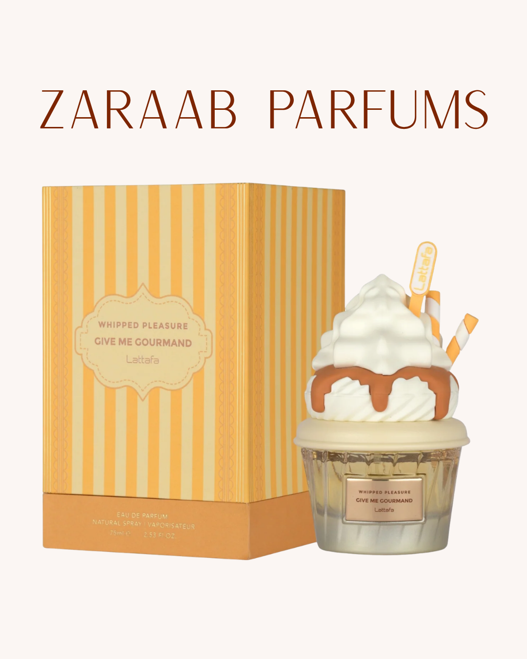 LATTAFA GIVE ME GOURMAND WHIPPED PLEASURE 75 ml