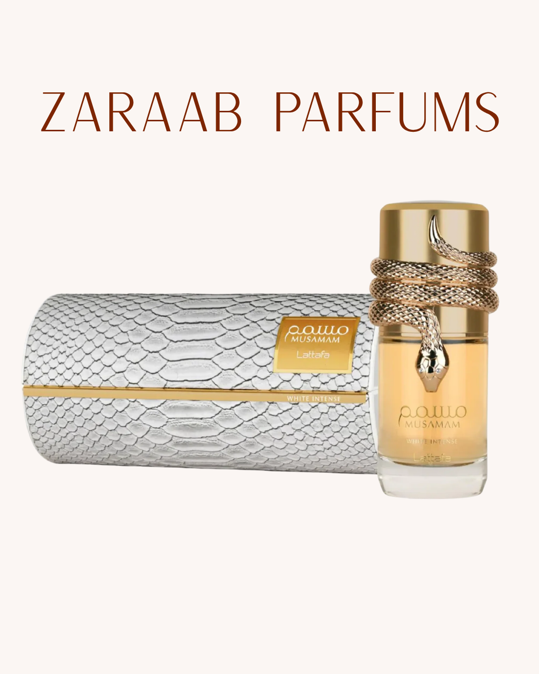 LATTAFA MUSAMMAM WHITE INTENSE 3.4 OZ