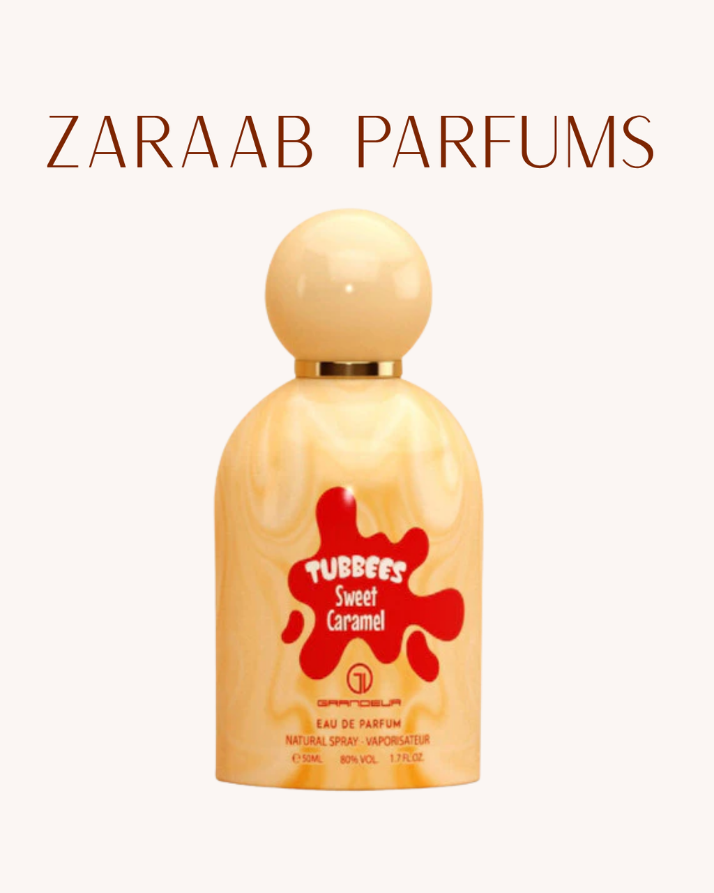 GRANDEUR TUBBEES SWEET CARAMEL 1.7 OZ