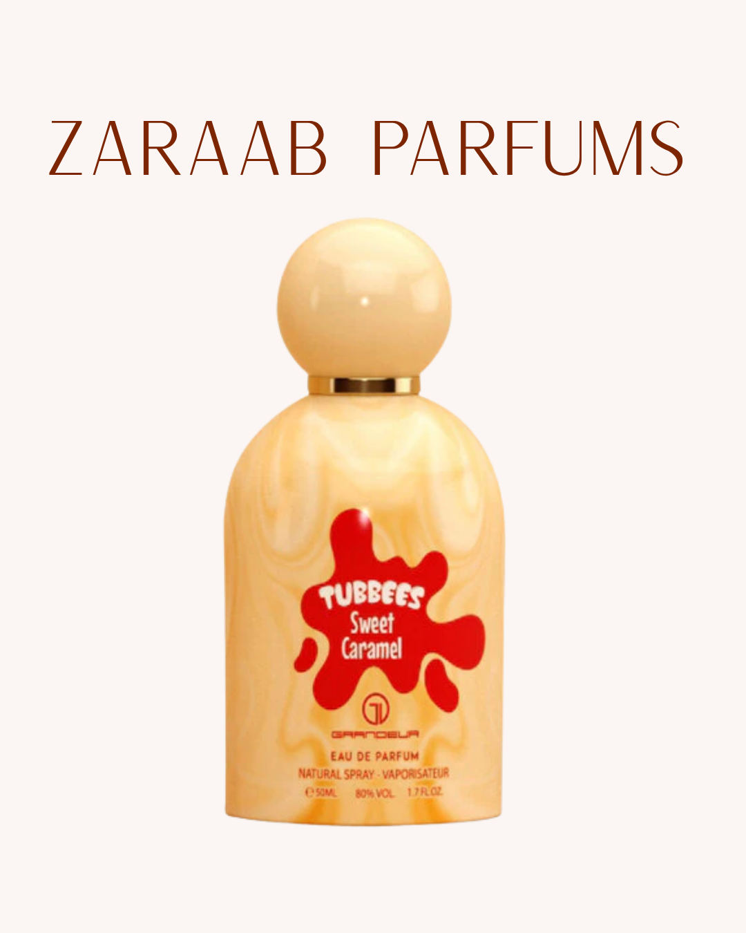 GRANDEUR TUBBEES SWEET CARAMEL 1.7 OZ