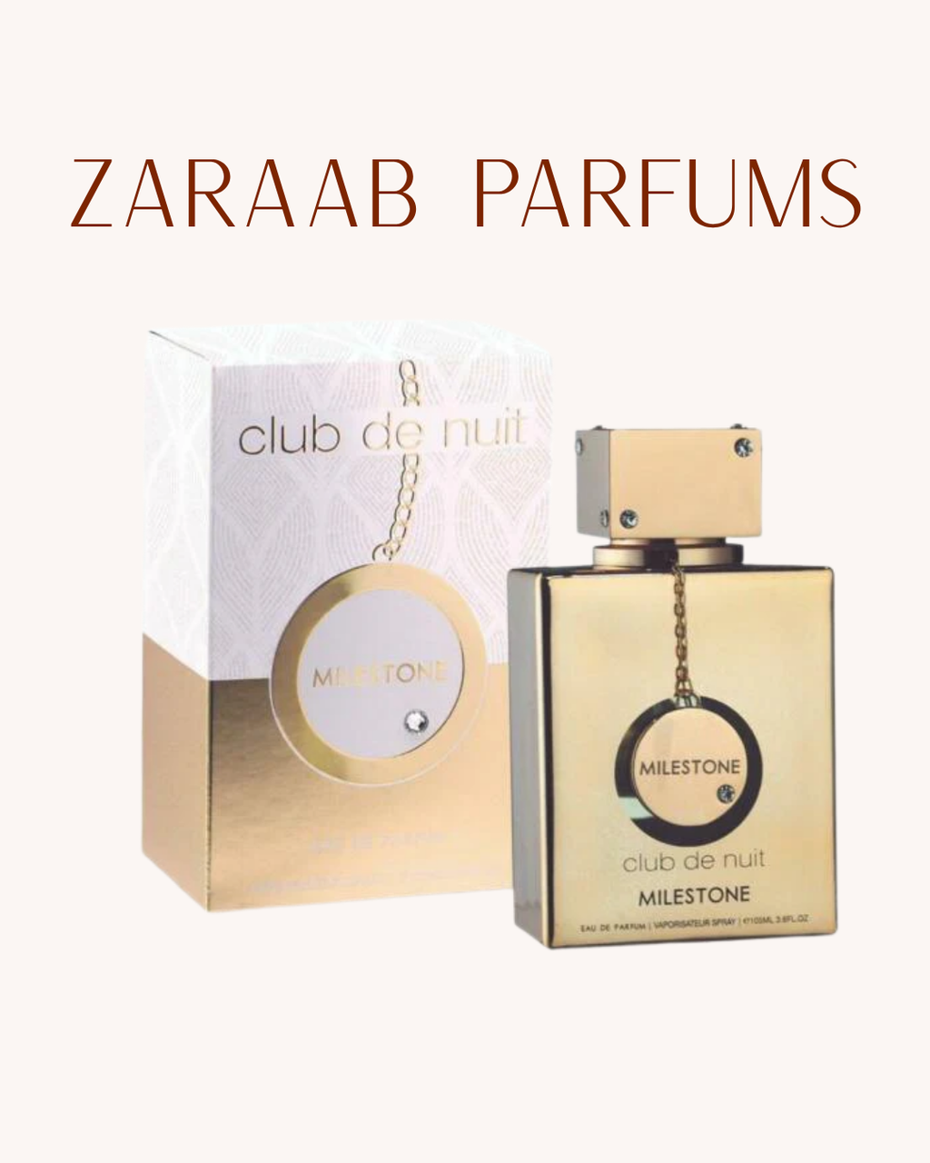 ARMAF CLUB DE NUIT MILESTONE 3.6 OZ