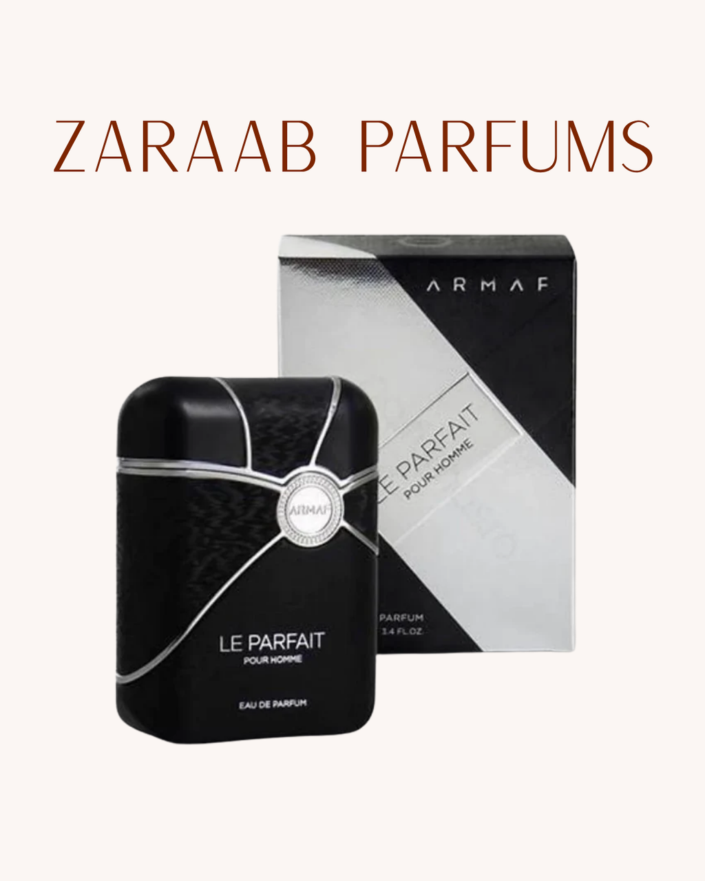 ARMAF LE PARFAIT POUR HOMME 3.4 OZ