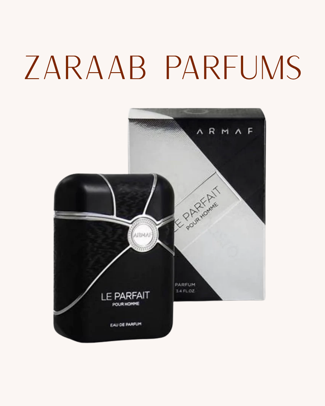 ARMAF LE PARFAIT POUR HOMME 3.4 OZ