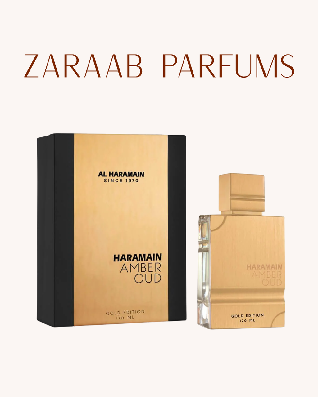 AL HARAMAIN AMBER OUD GOLD EDITION 120 ML