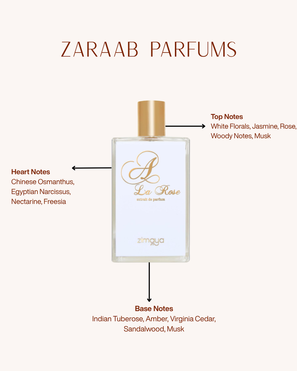 ZIMAYA A LA ROSE 100 ML
