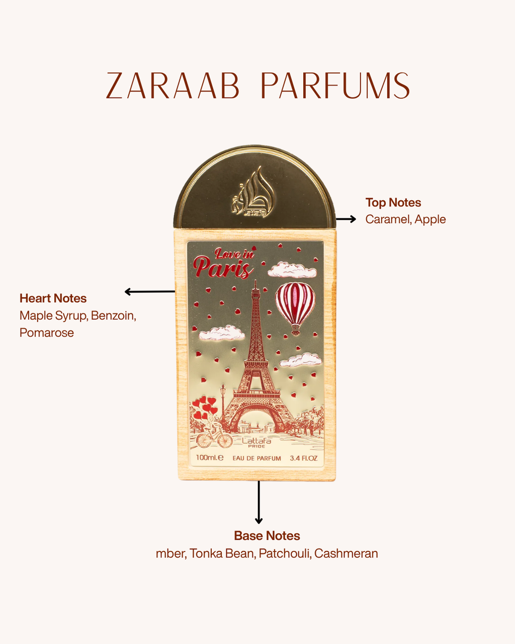LATTAFA LOVE IN PARIS 100 ml
