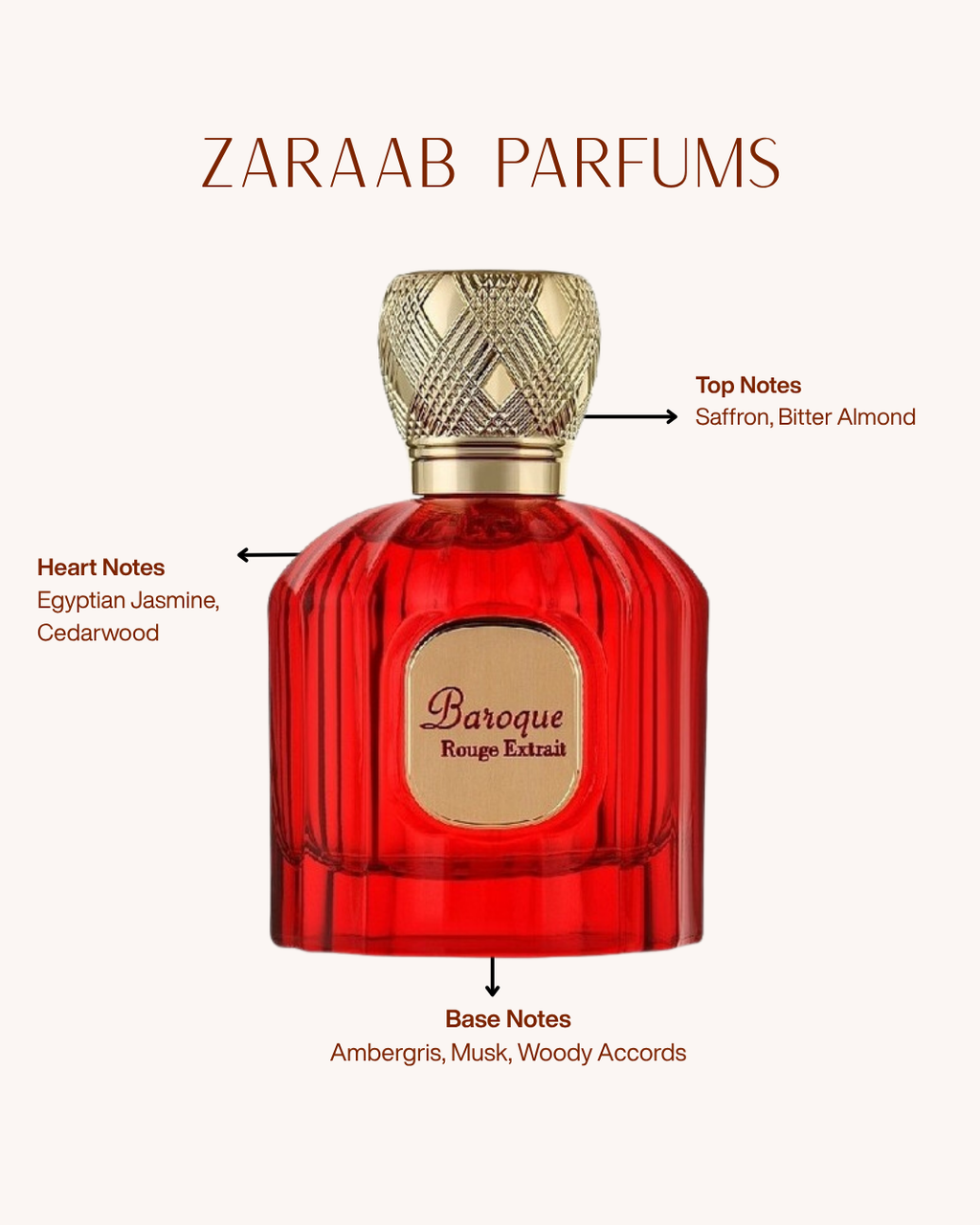 MAISON ALHAMBRA LA ROUGE BAROQUE EXTREME 100 ML