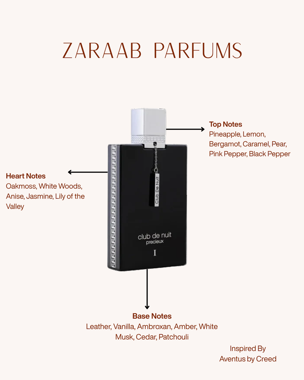 ARMAF CLUB DE NUIT PRECIEUX 1 EXTRAIT DE PARFUM