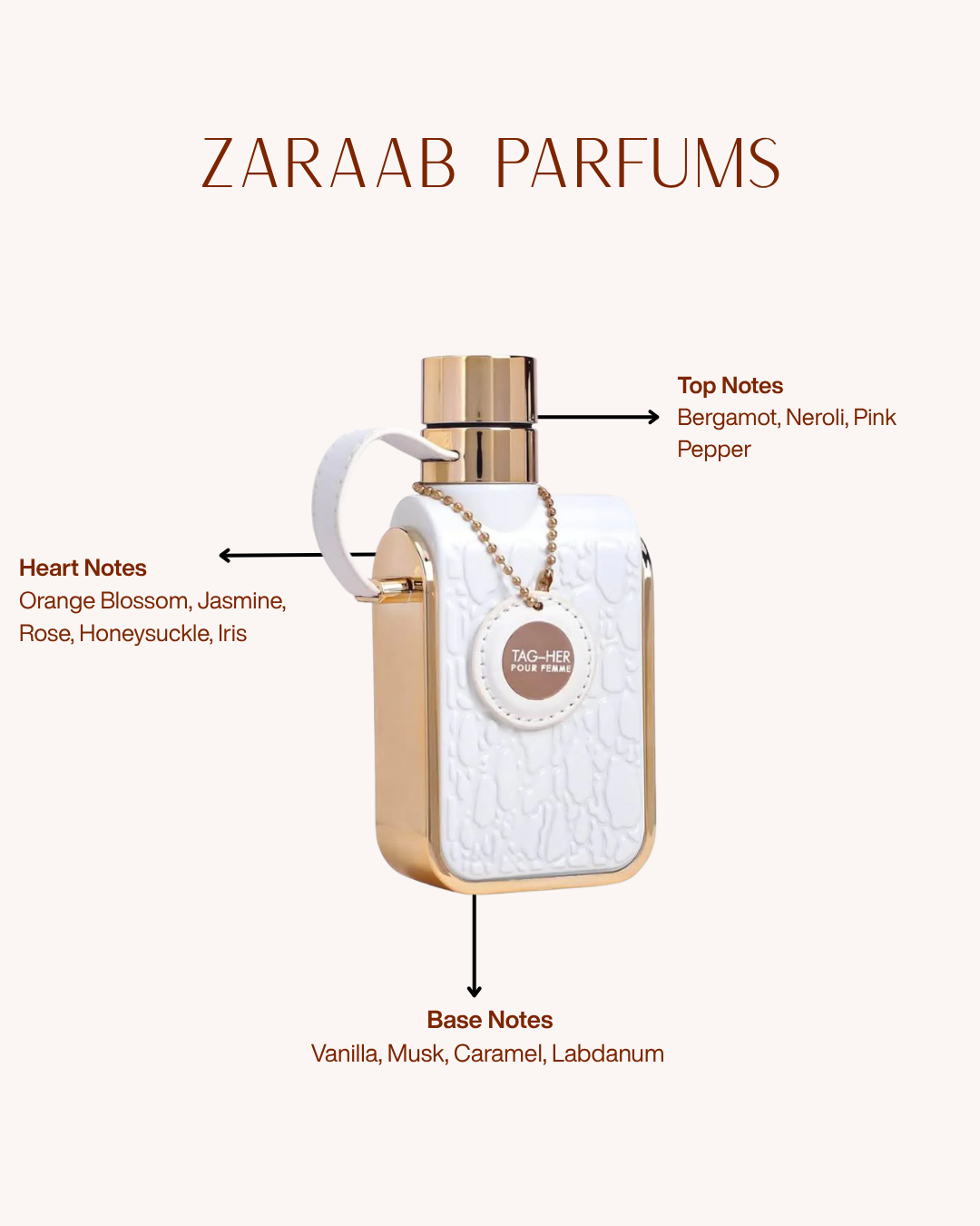 ARMAF TAG-HER PUR FEMME 3.4 OZ