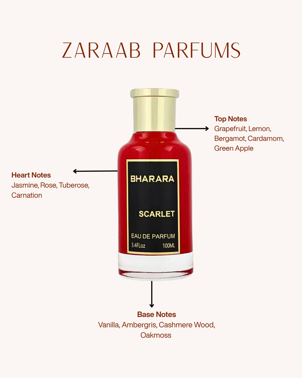 BHARARA SCARLET 3.4 OZ