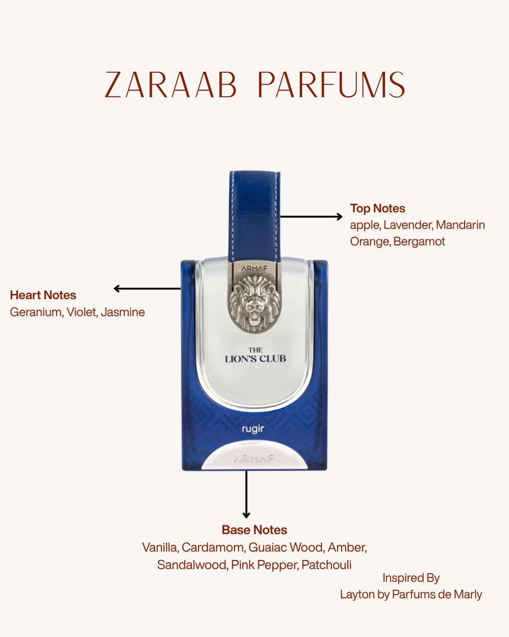 ARMAF THE LIONS CLUB RUGIR 100 ML