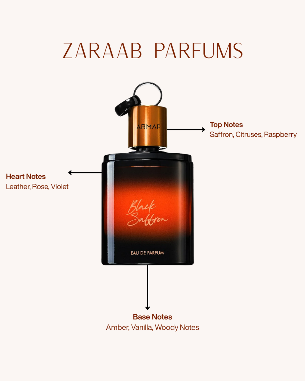 ARMAF BLACK SAFRON 100ML