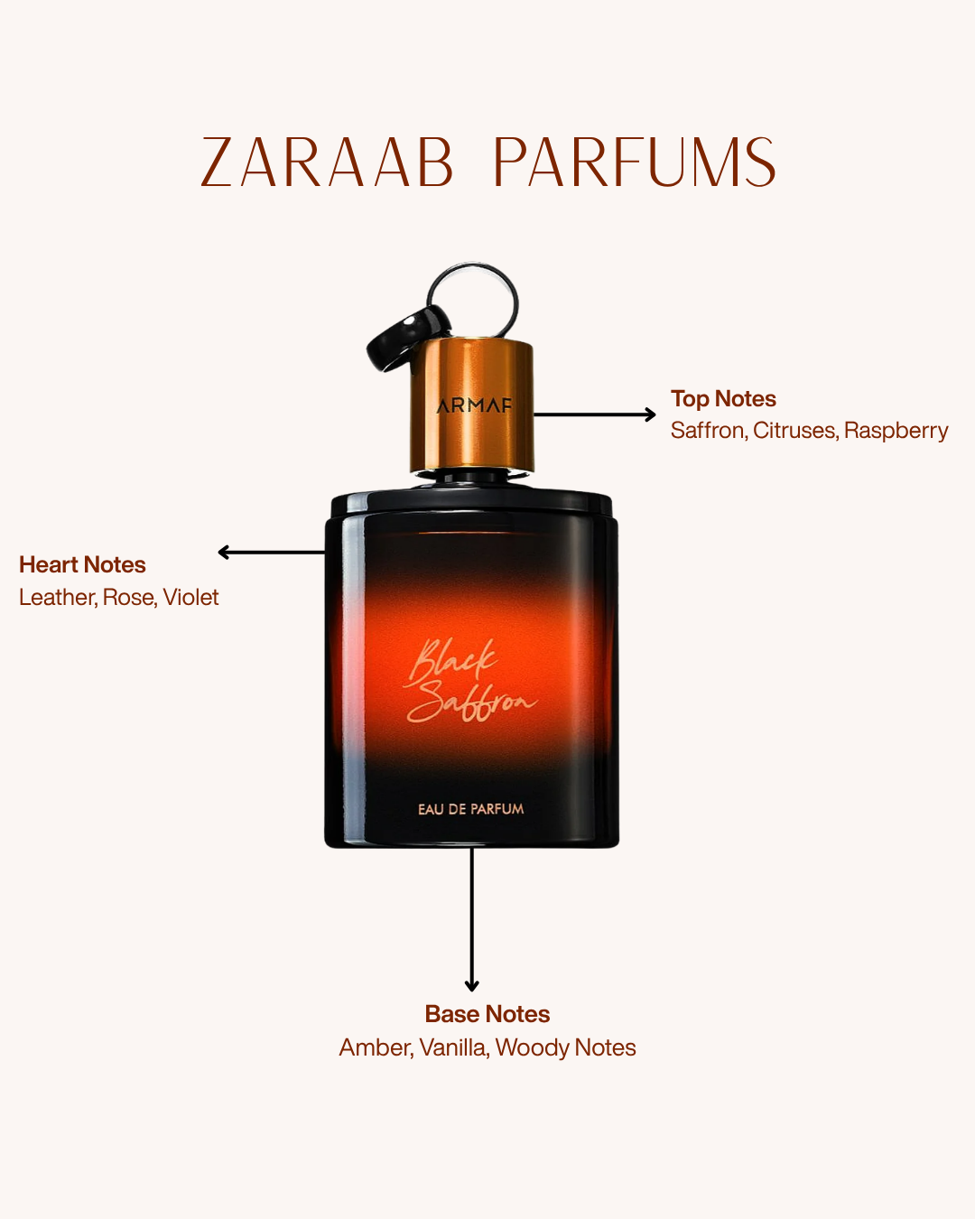 ARMAF BLACK SAFRON 100ML
