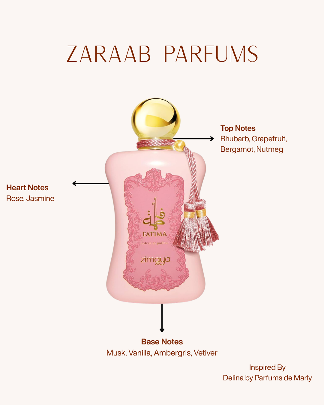 ZIMAYA FATIMA PINK 100ML