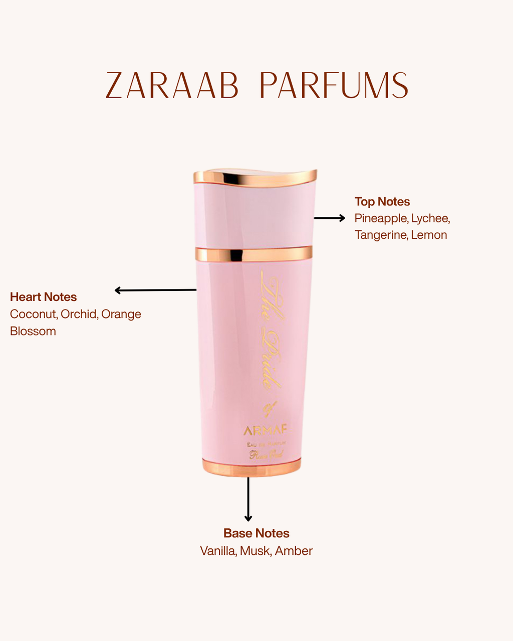 ARMAF THE PRIDE ROSE OUD 100 ml