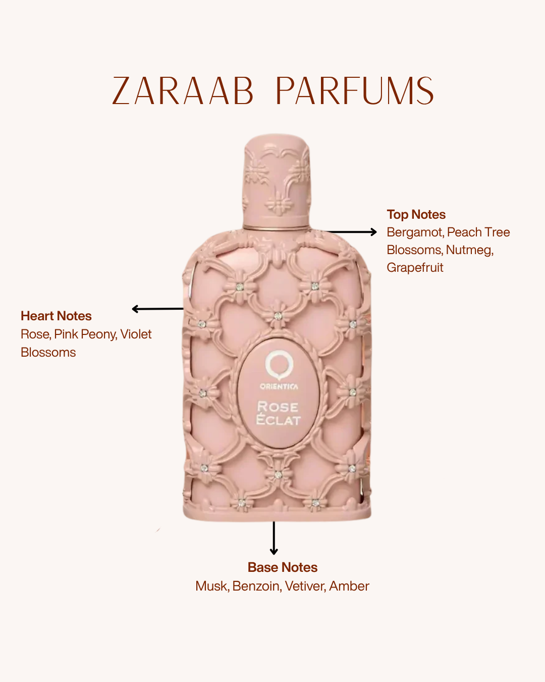 ORIENTICA ROSE ECLAT