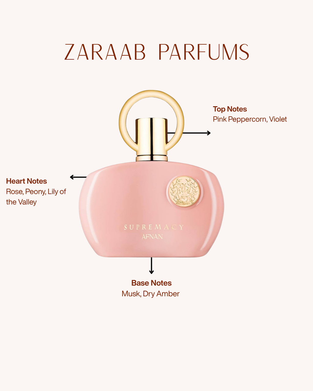 AFNAN SUPREMACY POUR FEMME PINK 3.4 EDP