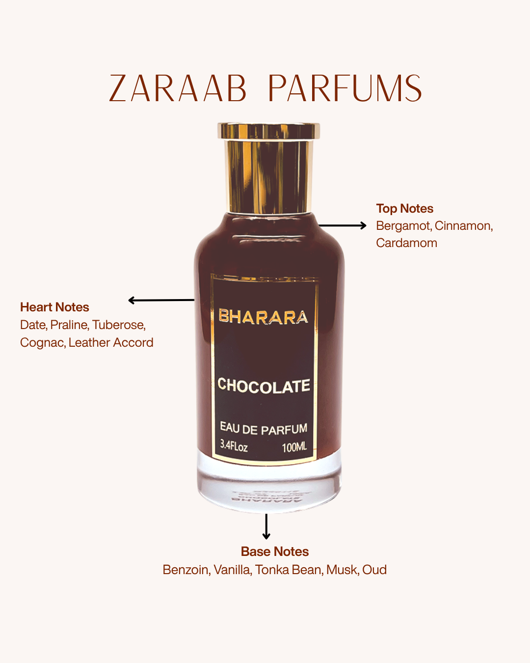 BHARARA CHOCOLATE UNISEX 100 ML