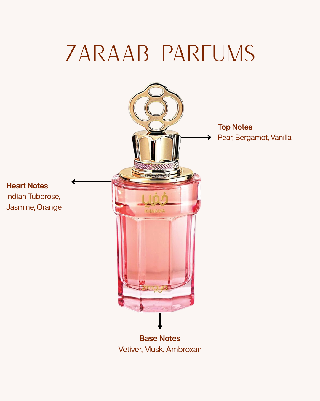 ZIMAYA KHAFAYA PINK 100 ML
