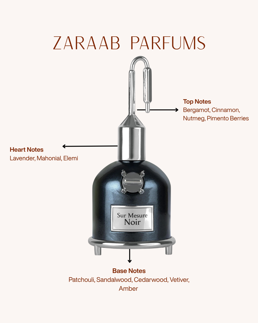 LATTAFA SUR MESURE NOIR 100 ml