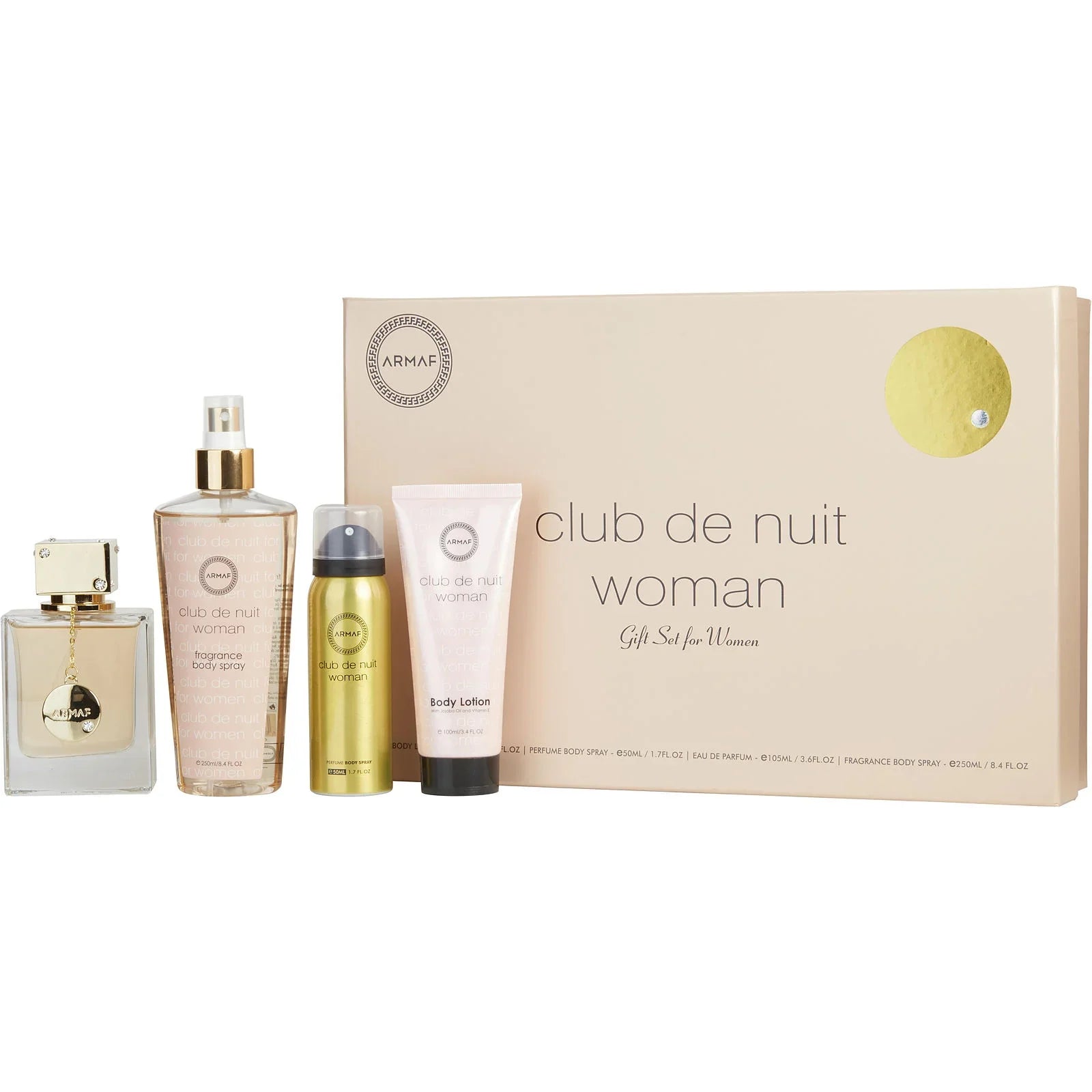 ARMAF CLUB DE NUIT WOMAN GIFT SET 105 ML