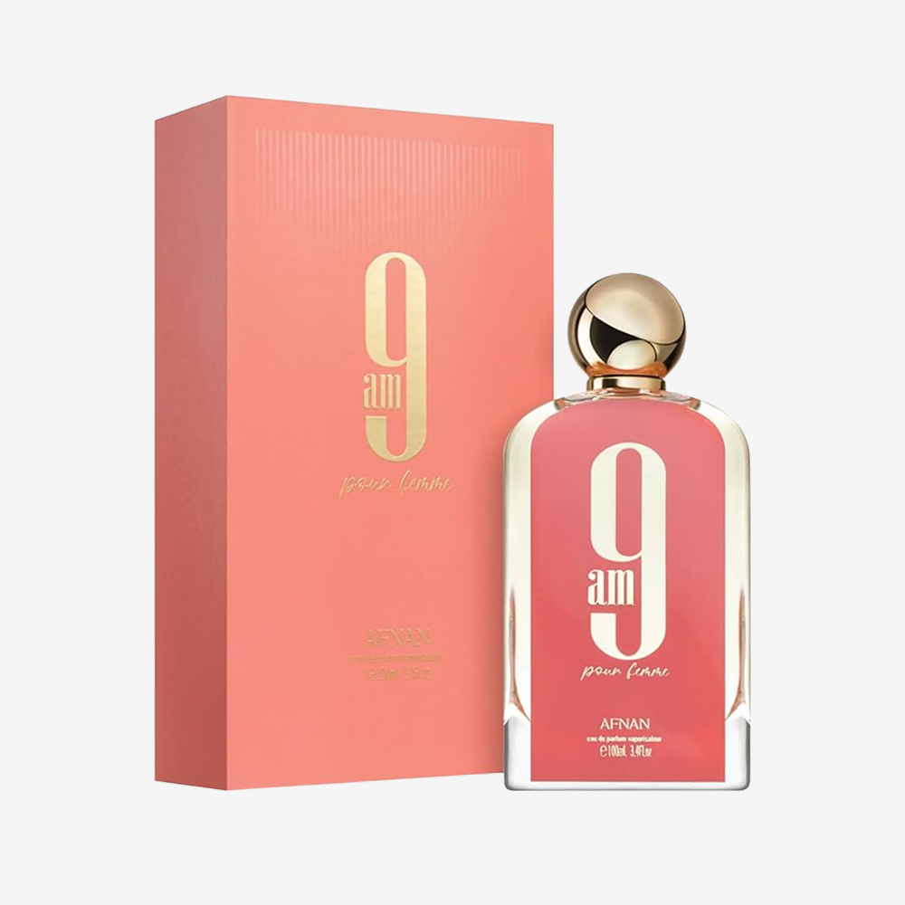 AFNAN 9 AM POUR FEMME 3.4 EDP – Zaraab Parfums