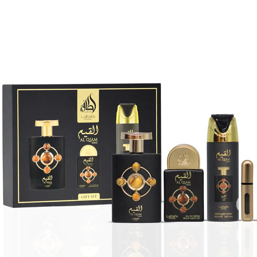 LATTAFA AL QIAM GOLD GIFT SET 100 ml
