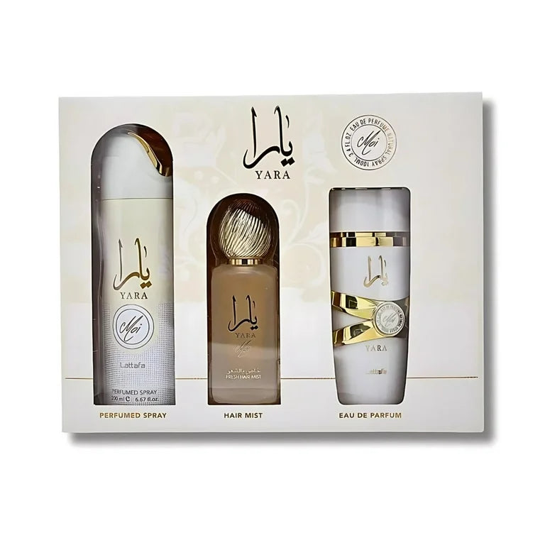 LATTAFA YARA MOI GIFT SET 3.4 OZ
