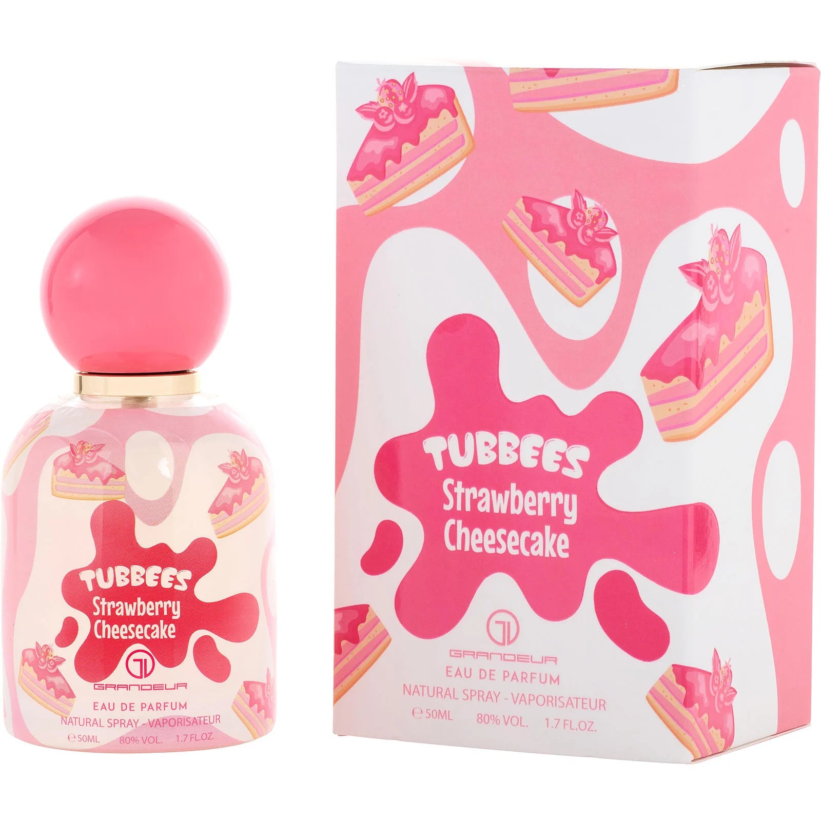 GRANDEUR TUBBEES STRAWBERRY CHEESCAKE 1.7 OZ
