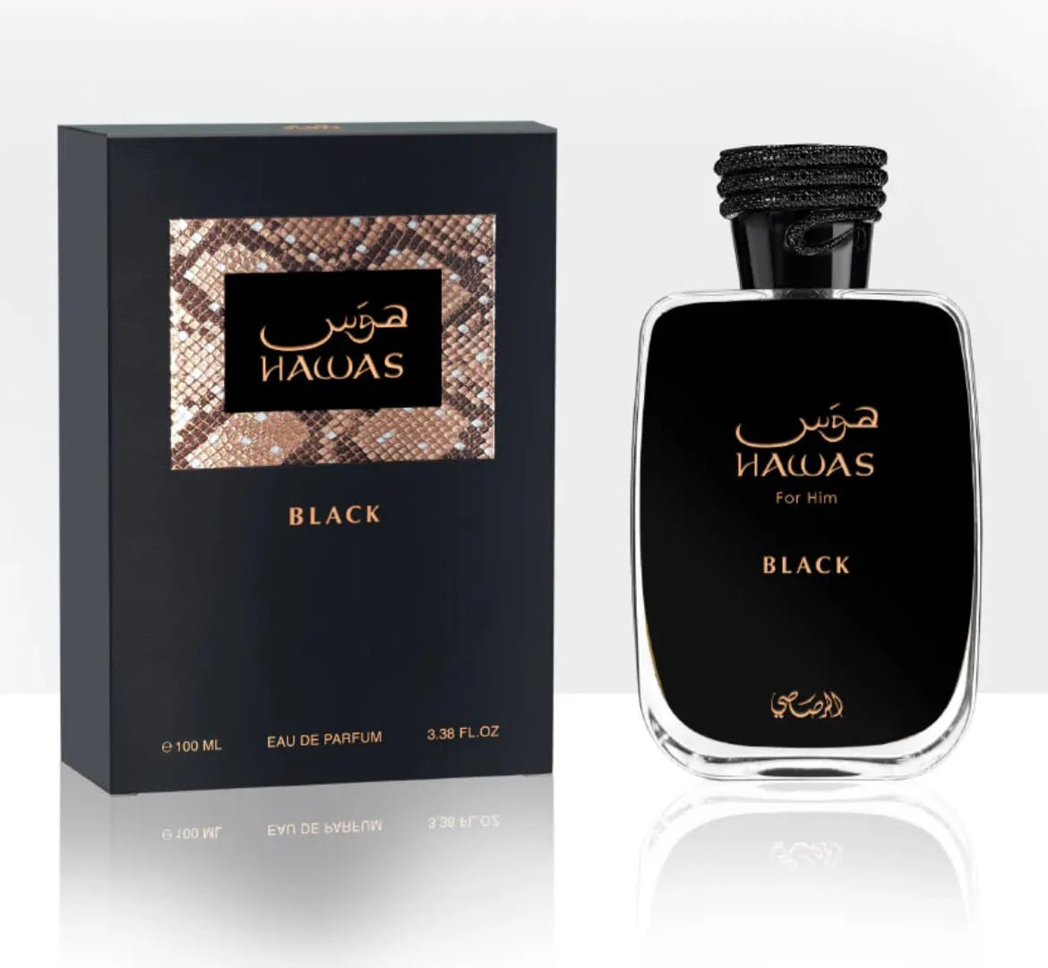 RASASI HAWAS BLACK 3.38 OZ