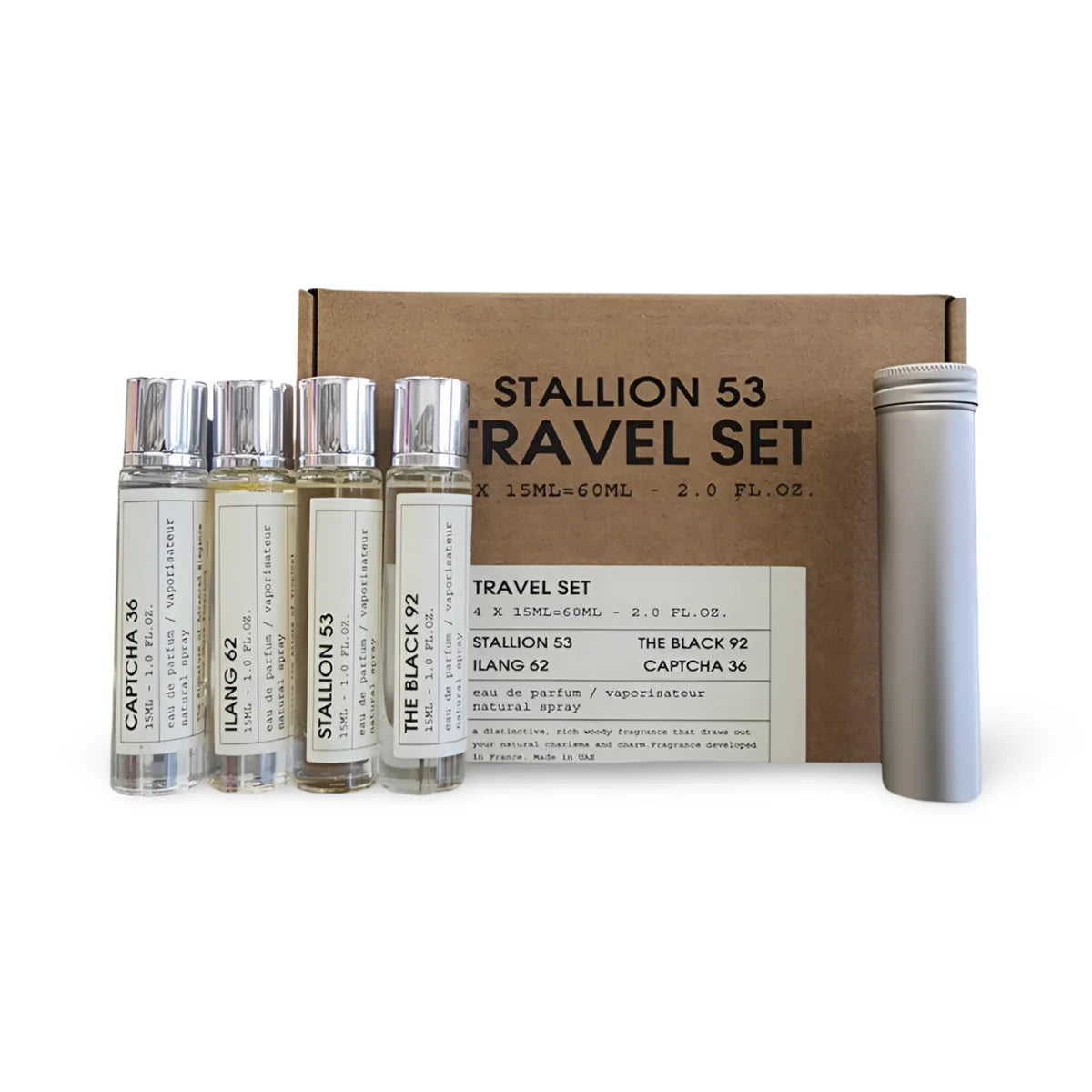 STALLION 53 TRAVEL SET 4 X 15 ML