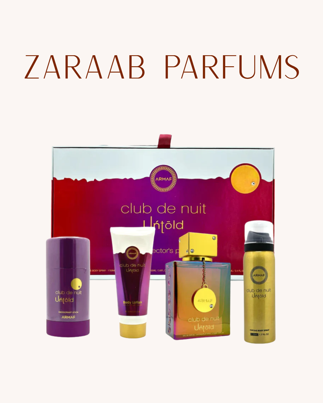 ARMAF CLUB DE NUIT UNTLOD GIFT SET 105 ml