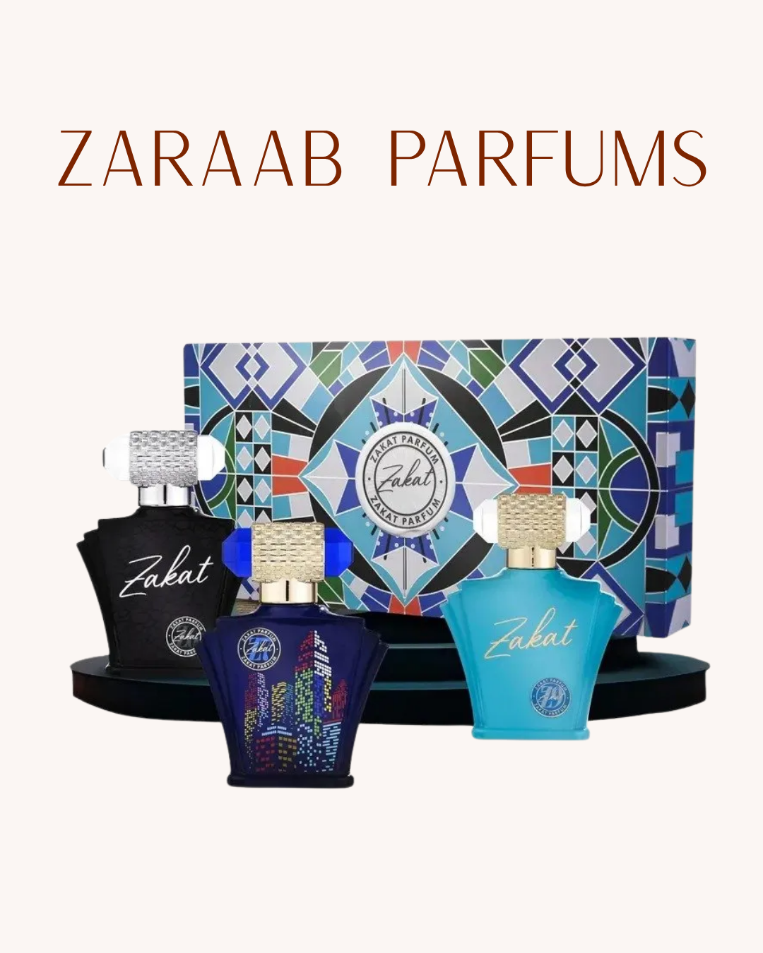 ZAKAT PARFUM MEN GIFT SET DE 3 X 30ml