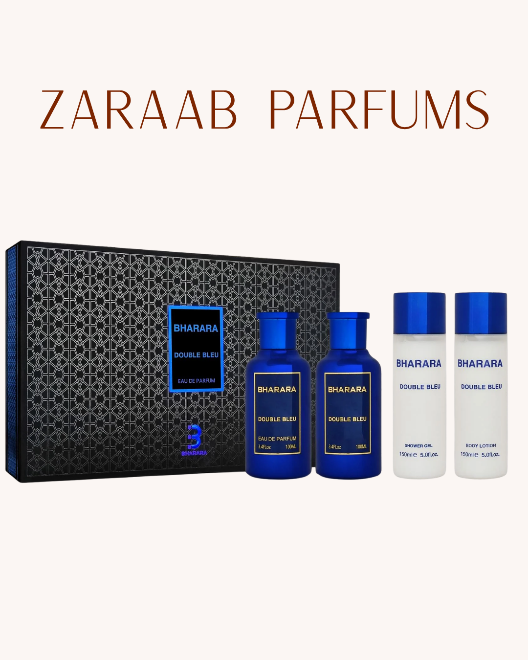 BHARARA DOUBLE BLUE GIFT SET 3.4 OZ