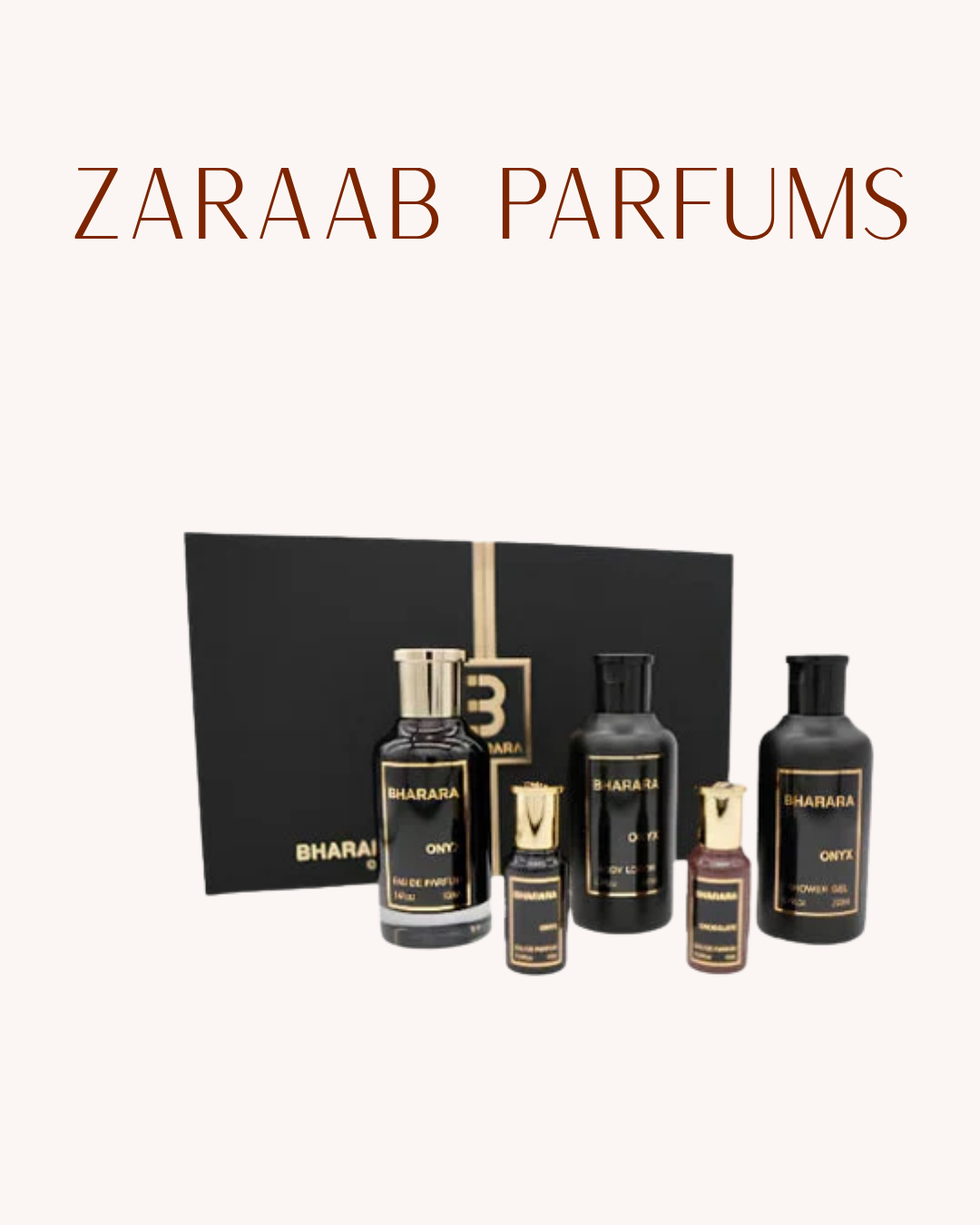 BHARARA ONYX GIFT SET MEN