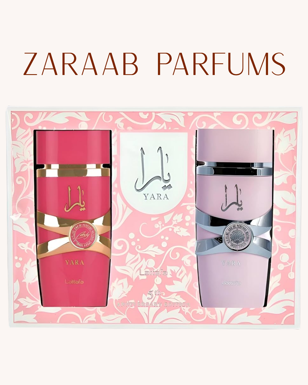 LATTAFA YARA SET DUO EDICION 5TH ANIVERSARIO 100 ML