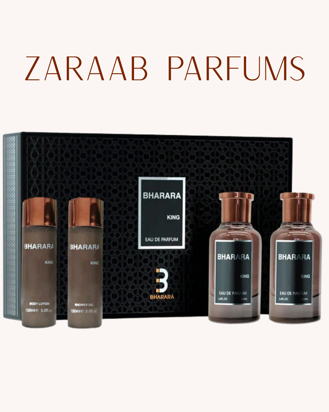 BHARARA KING GIFT SET 3.4 OZ